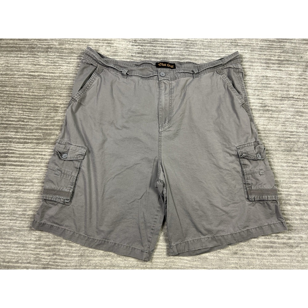 Blue Gear Shorts Mens 50 Gray Cargo‎ 100% Cotton Outdoor
